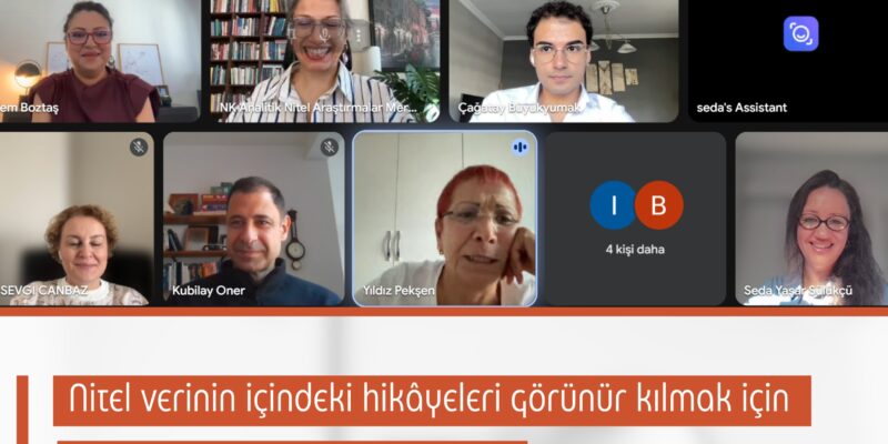 Eşit Nesiller Derneği Academetrica Quali ile Nitel Veri Analizi çevrim içi eğitimi katılımcıları